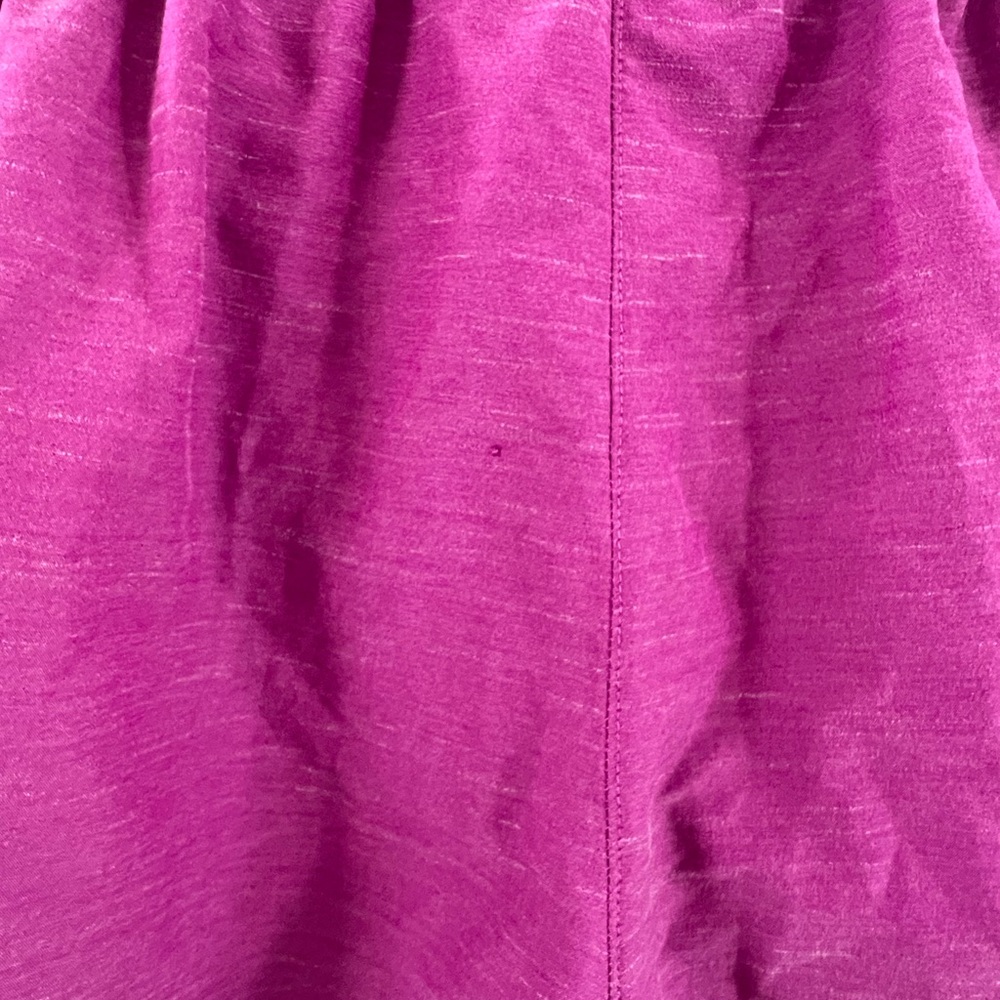 Nike Women's Fuchsia Athletic Shorts with Built in Brief - Picture 3 of 4